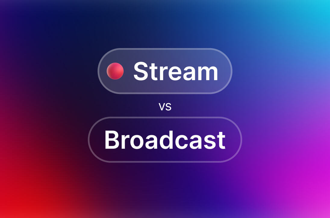 Live Streaming vs Live Broadcasting · SnapCall
